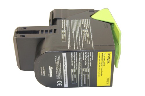 Lexmark 702y toner yellow - 702y,