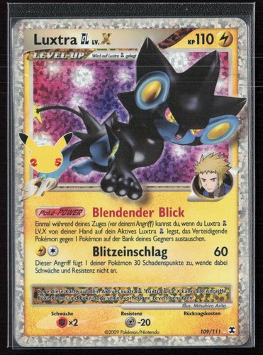 Pokemon tcg luxtra x - tcg, lv.x