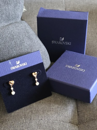 Swarovski herz ohrstecker - swarovski,