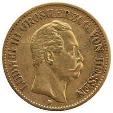 10 Mark Goldmünze Karl III