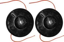 GÜDE 2er-Set Fadenspule Freischneider Gartenpflege-Set Tap & Go Doppelfaden M10