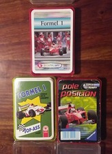Konvolut Quartett - 3x Formel 1- 90iger Jahre bis 2000 alle Komplett. Mit Schumi