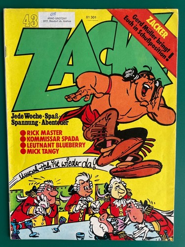 Zack comic heft 1973 - heft, /