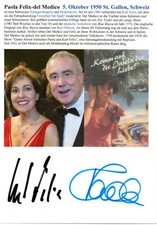 Autogramm - Paola und Kurt