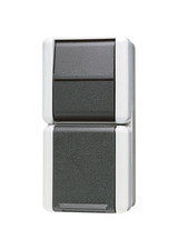 Jung 876W SCHUKO®-Steckdose 16 A 250 V ~ mit Schalter Universal ...