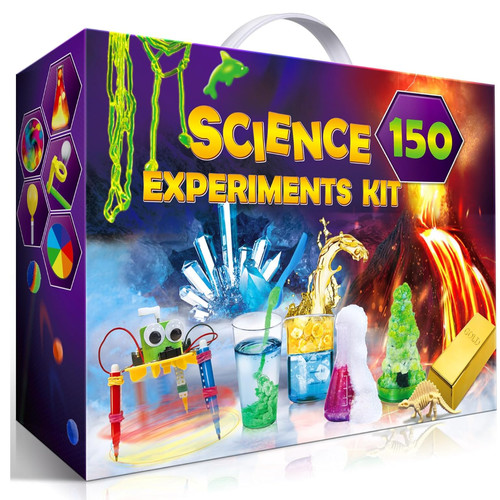 Unglinga 150 experimente kits - experimente,