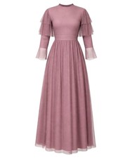 Tüllkleid Abendkleid aus