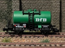 Spur N Fleischmann 8419 BfB Kesselwagen grün 2-achsig Epoche 5 KKK OVP