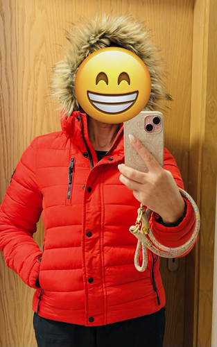 Superdry steppjacke rot 38 - superdry,