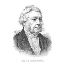 Alderman Thomas Quested Finnis - Antiker Druck 1883