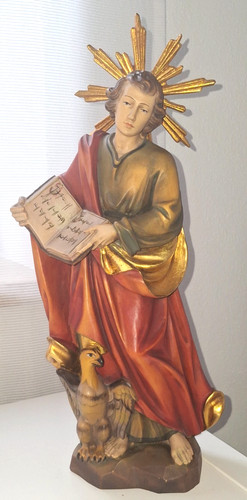 Holzfigur geschnitzt hl - holzfigur, geschnitzt,