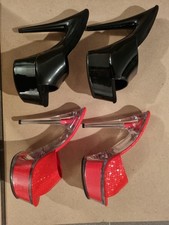 2 paar sexy Plateau High Heels