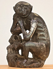 Kunstskulptur "Black Stone