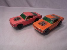 MATCHBOX Superfast No 8 Wildcat Dragster Ford Mustang rosa und orange