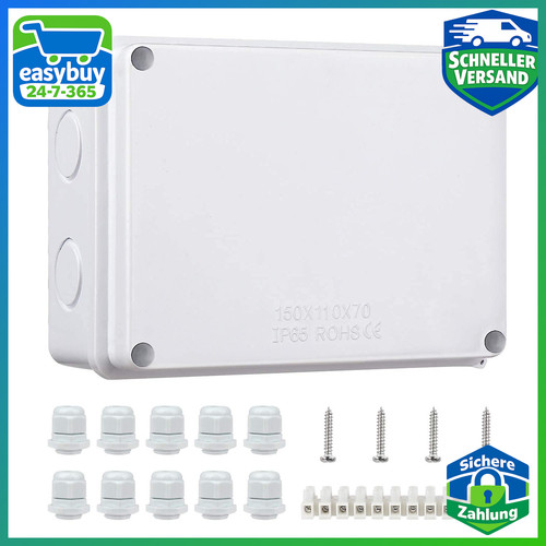 Abzweigdose wasserdicht ip65 - wasserdicht,