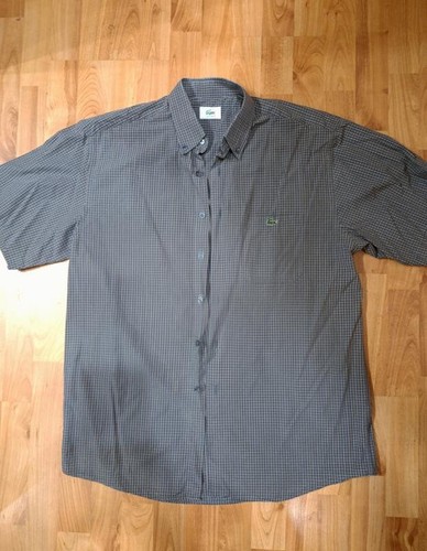 Men lacoste shirt - grey, cotton