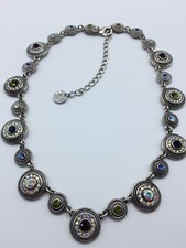 Pippa & Jean, Halskette Tory rhodiniert Necklace, NEU