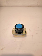 Schalter Taster Blau - DDR - NEU - Original - Schwarz - Drücker Gummiert VEB