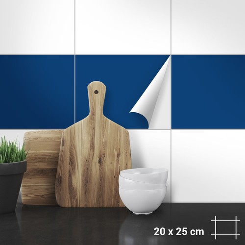 Fliesenaufkleber 25 cm - fliesenaufkleber, 20