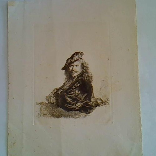 Brustporträt von rembrandt - brustporträt,