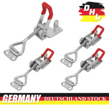 4 Stück Spannverschluss 70-81mm + Halter Exzenterverschluss Anhänger Verschluss