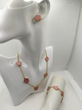 Schmuckset gold rosa - gold,