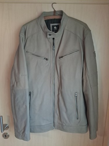 Lederjacke lammleder hellbraun - lammleder,