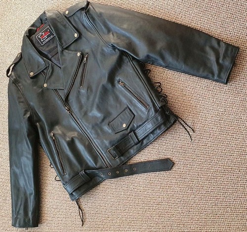 Motorradlederjacke neuwertig - motorradlederjacke,