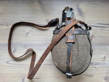 orig. Wehrmacht Feldflasche Sanitäter Labeflasche Hersteller CFL37 Trageriemen