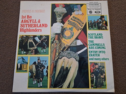 1st argyll sutherland - 1st, &