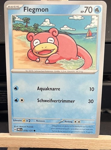 Pokemon karte flegmon - flegmon, 018/131