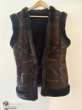 Damenweste Echtfell Weste