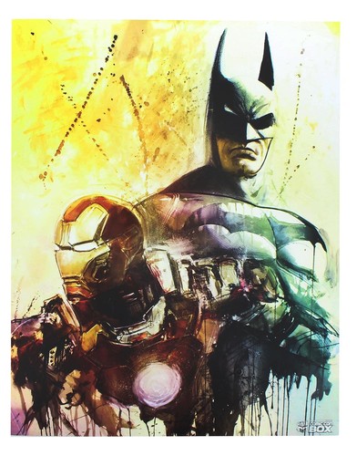 Batman iron man - man, limitierte