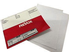 REVOX A50 & A76 Anleitung & Schaltbild  - DE/ING/FR  ORIGINAL!