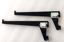 3 x Regalträger 15 cm, schwarz, Regalsystem für Wandschiene, ELEMENT SYSTEM