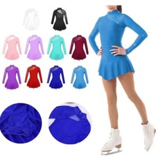 DE ranrann Kinder Ballettkleid Eiskunstlauf-Kleid Swing Schaukel Tutu Tanzkleid 