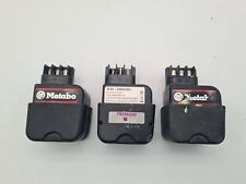 3 defekte NiCd Akkus für Metabo 9,6 V - 1 nicht original