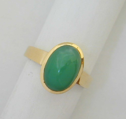 Damenring chrysopras gold wert - damenring,