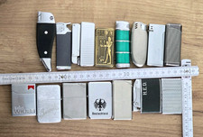 15x Vintage Feuerzeuge