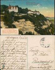 Ansichtskarte Dornburg-Dornburg-Camburg Partie am Goethe Schlösschen 1915