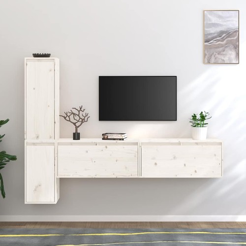 Schrank 4tlg massivholz - tv,