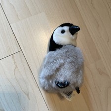 Mini Baby Kaiserpinguin Folkmanis Fingerpuppe Plüschtier Stofftier Kuscheltier