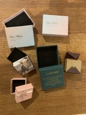 6 x Schmuckbox  Geschenkbox Schmucketui Etui Schmuckschachtel Geschenketui