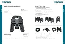 ZUPPER 5xPressbacken Kompakt M15+18+22+28+35 Pressbacke Set Sanitär Heizung 19KN