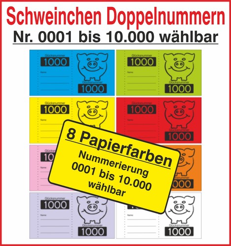1000 doppelnummern - 1000,