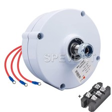 1000/2000W 12/24V 48V 3-Phase Gearless Permanentmagnetgenerator Alternator Motor