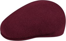 KANGOL ® ORIGINAL 504 CAP FLATCAP SCHIEBERMÜTZE MÜTZE KAPPE WOLLE BORDEAUX NEU