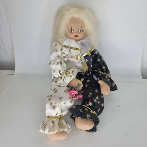 Harlekin clown puppe - harlekin, deko
