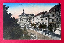 AK AACHEN 1914 Friedrich Wilhelm Platz mit Strassenbahn     ( 168838