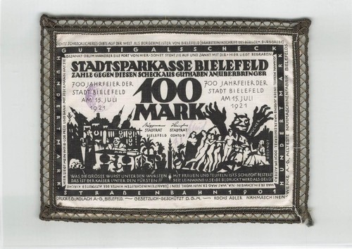Bielefeld stoffgeld leinen - bielefeld,